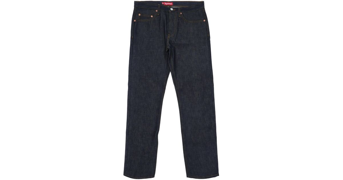 supreme rigid slim jeans