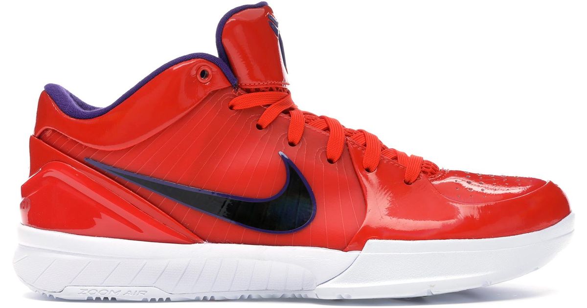 kobe 4 undefeated orange