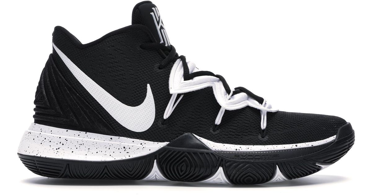 black and white kyrie 5