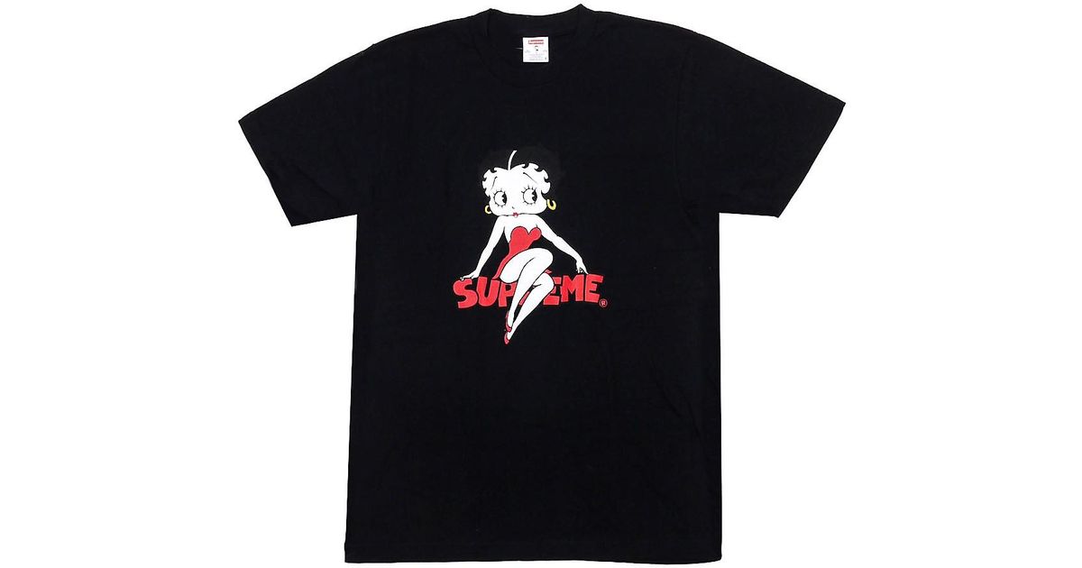 supreme betty boop tee
