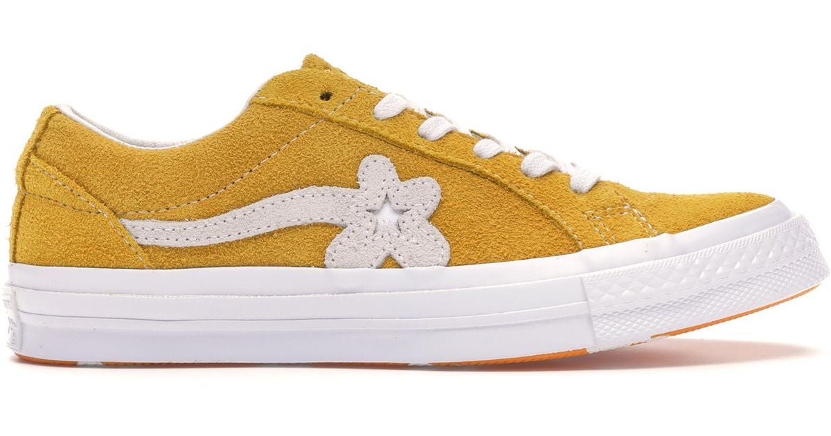 converse one star yellow tyler