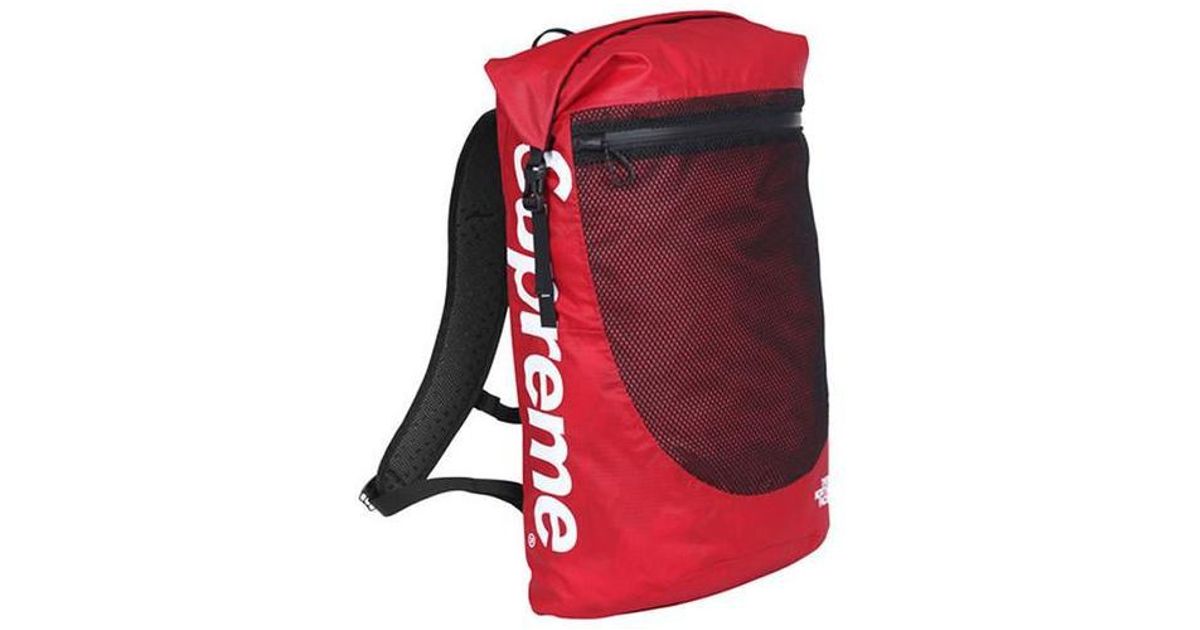 The North Face Waterproof Backpack Red 