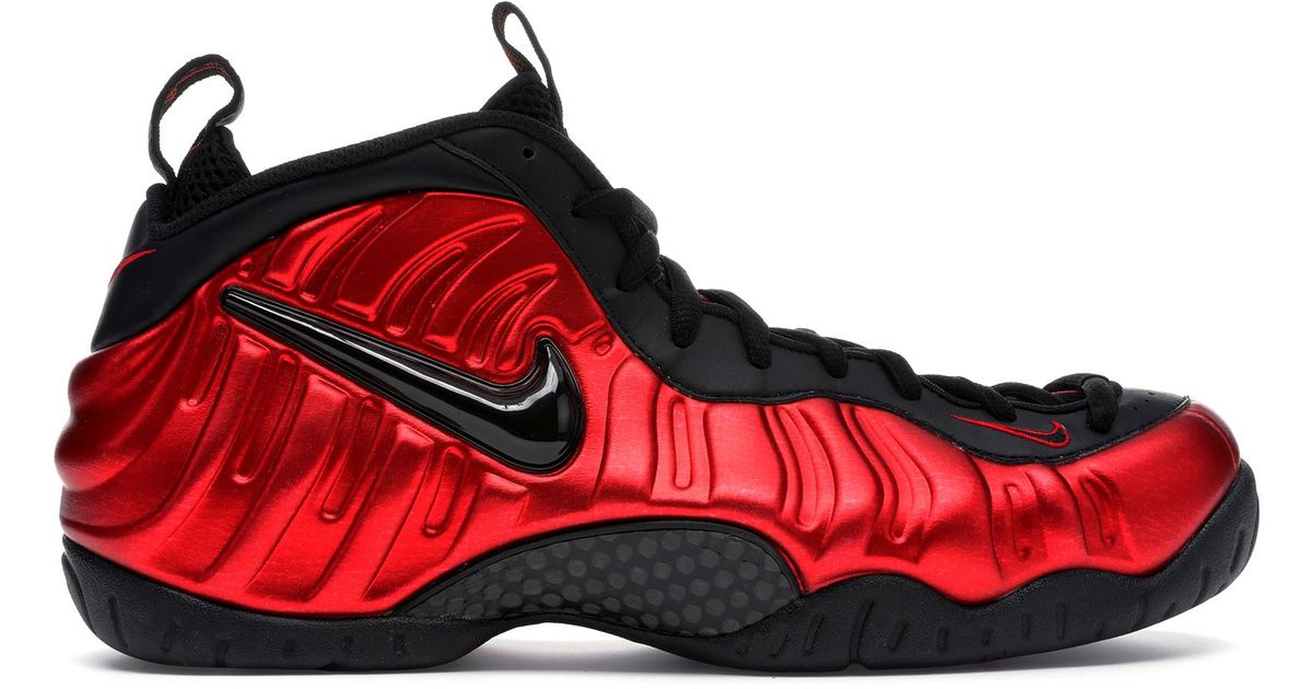 Nike Air Foamposite Pro University Red for Men - Lyst