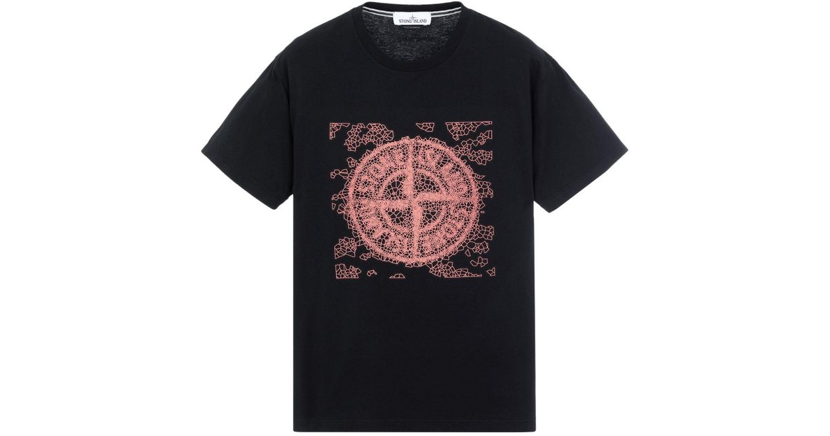 Stone Island Cotton 2ns84 'graphic Two' in Black for Men - Lyst