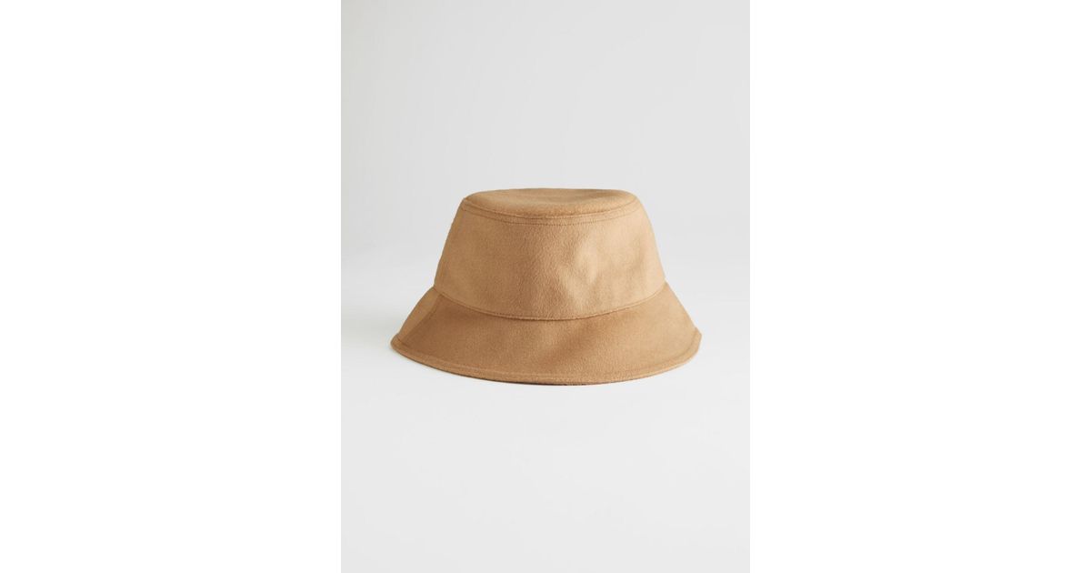 Felt wool blend bucket hat Clearance