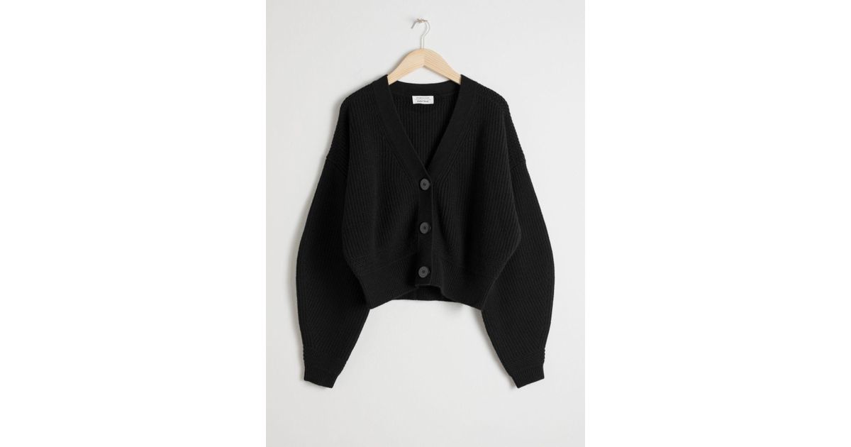 and other stories black cardigan