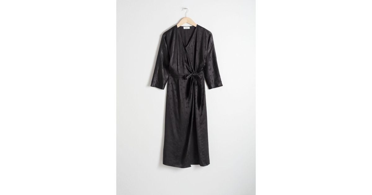 and other stories satin dress