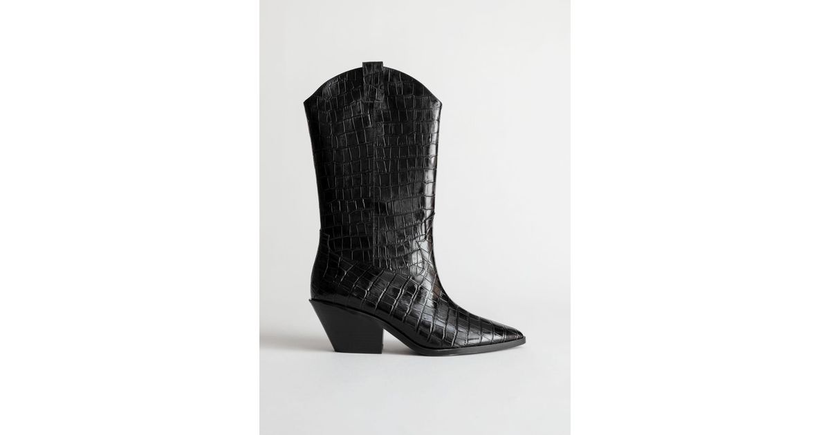 & other stories croc boots