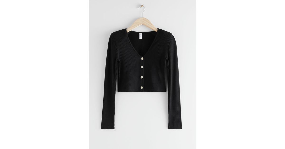 other stories black cardigan