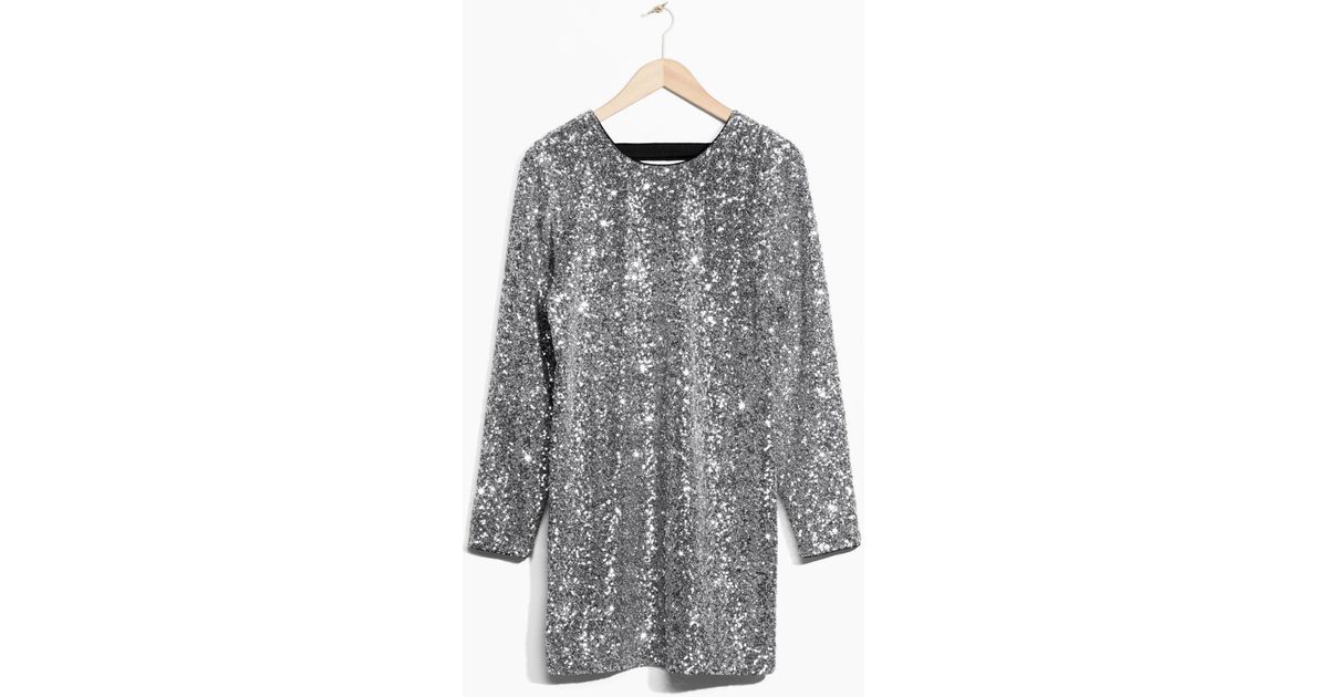 other stories sequin dress