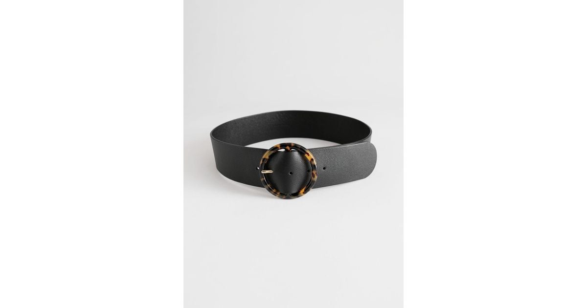 tortoise buckle belt
