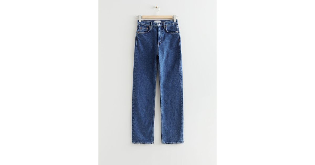 & Other Stories Denim Sublime Cut Jeans in Blue Lyst