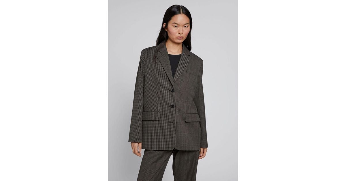 & Other Stories Single-breasted Relaxed-fit Blazer in Gray | Lyst