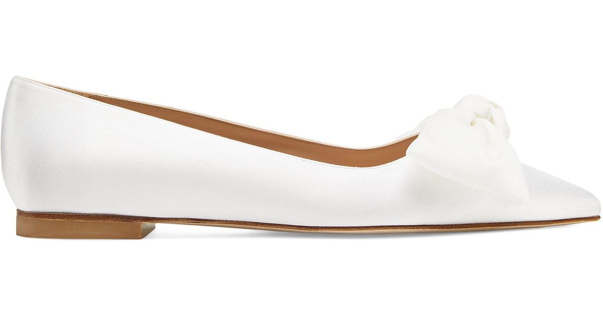 anny mesh bow flat
