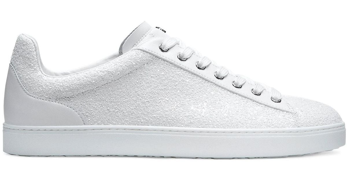 stuart weitzman glitter sneakers