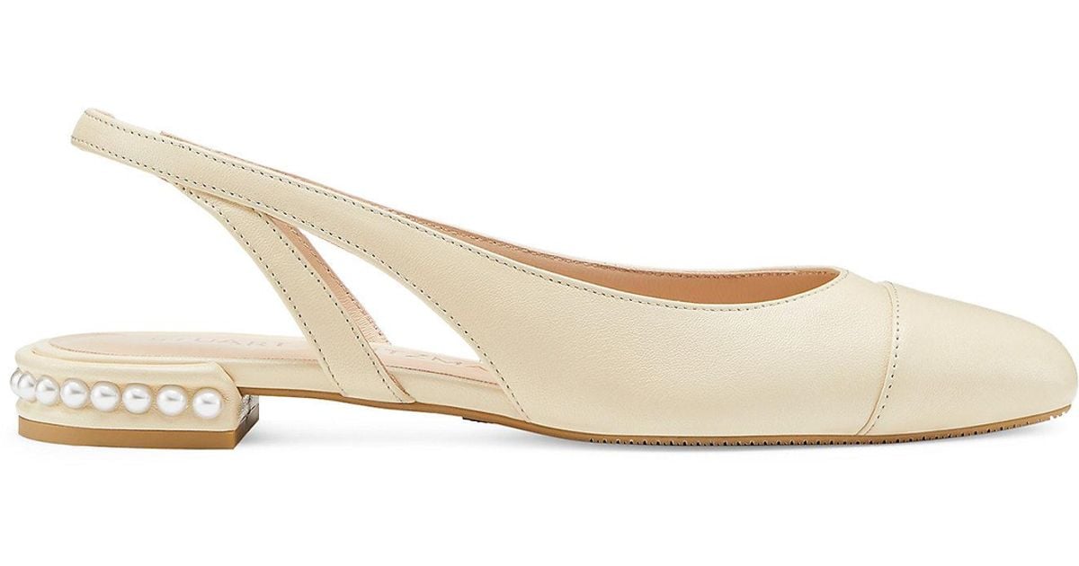 stuart weitzman slingback flats
