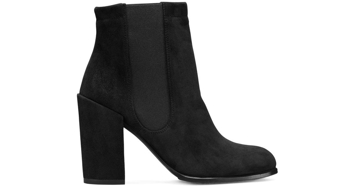 stuart weitzman black booties