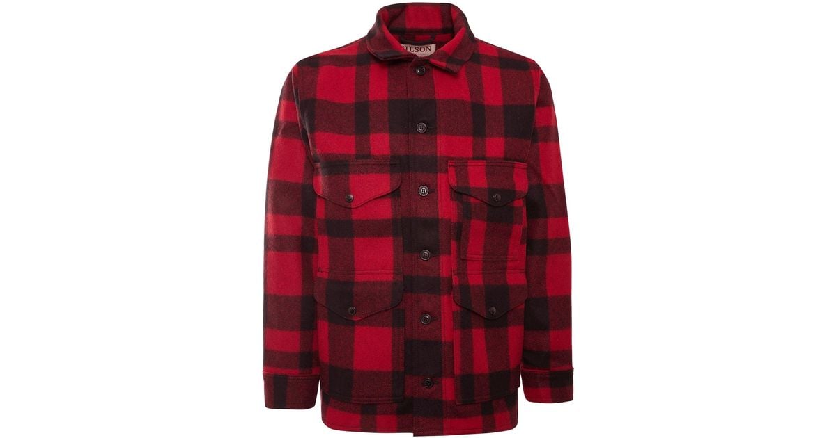 plaid mackinaw jacket
