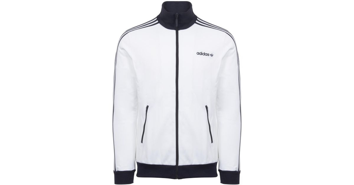 adidas originals beckenbauer track jacket white