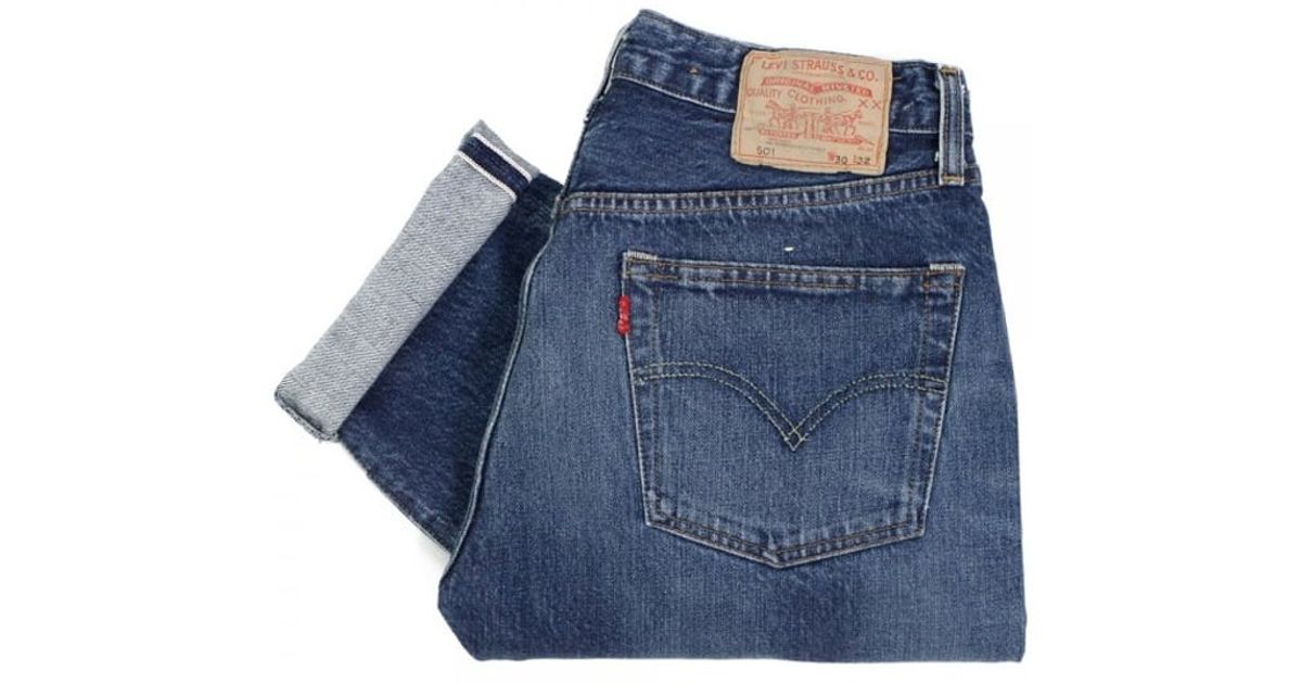levis 501 tidal blue