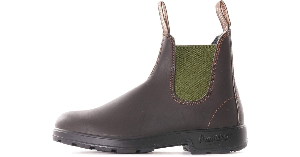 Blundstone 519 Coloured Elastic Sided Boot in Brown for Men Lyst