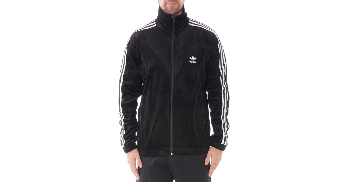 adidas cord track top