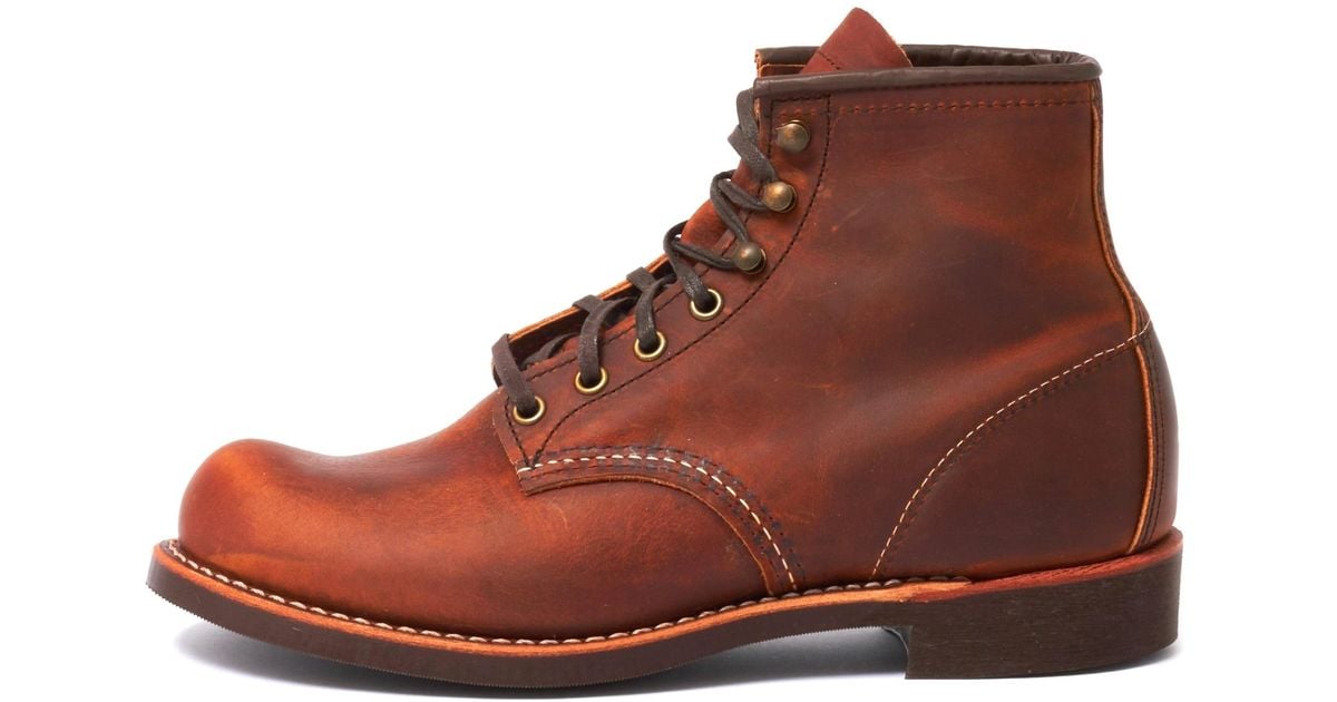 red wing blacksmith brown