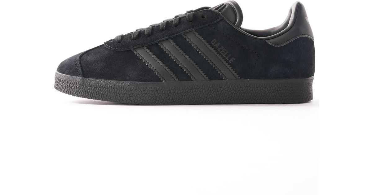 adidas gazelle black black
