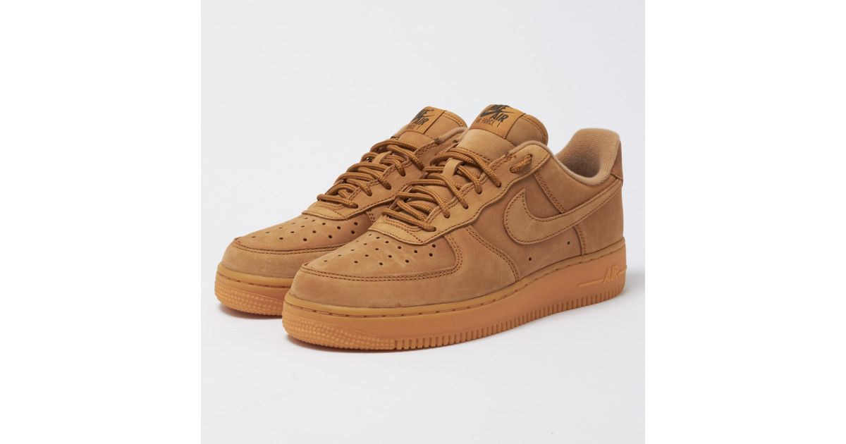 Nike air force 1 low brown suede hotsell