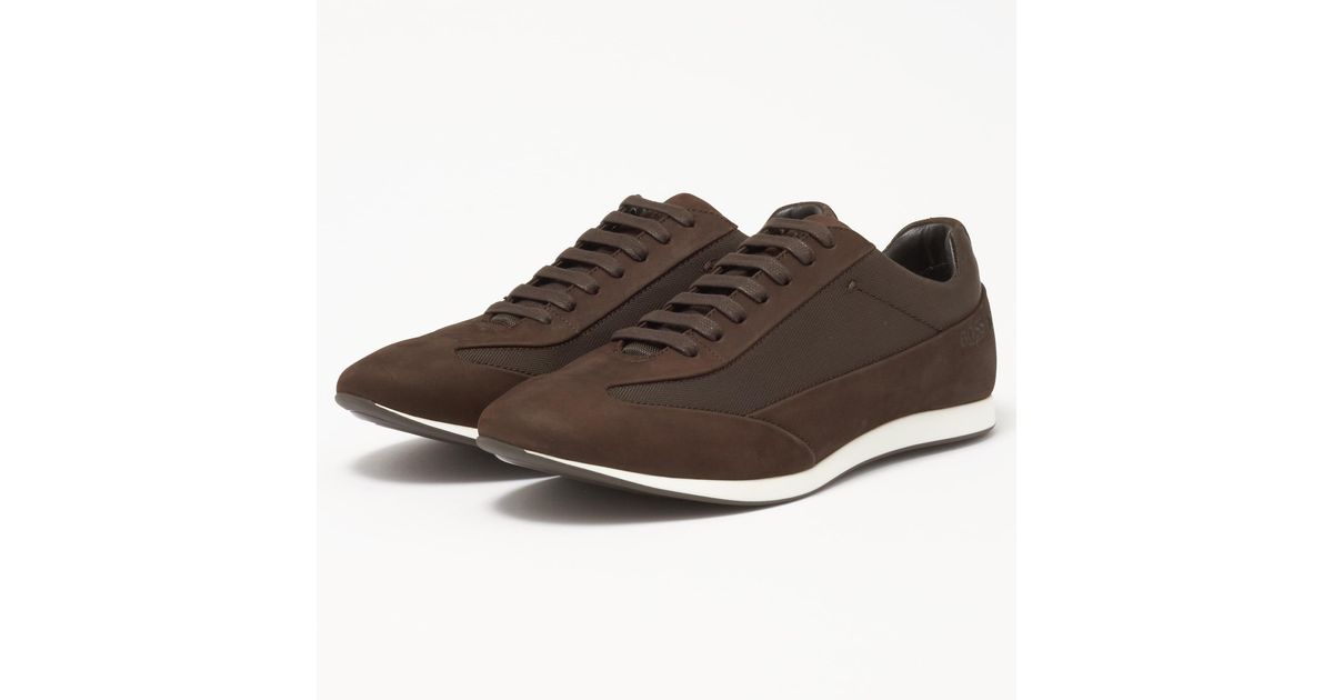 hugo boss trainers brown