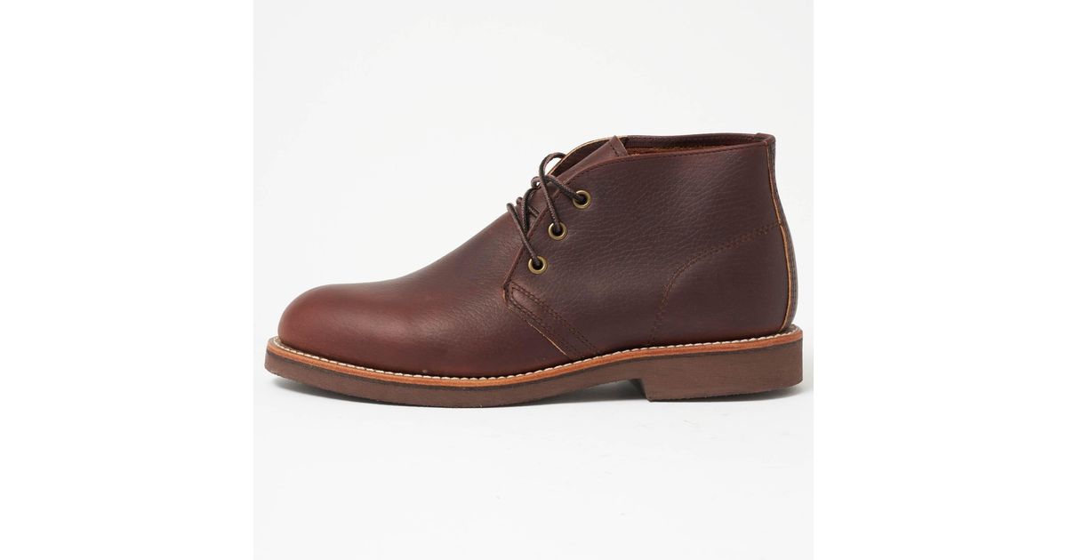 red wing foreman chukka