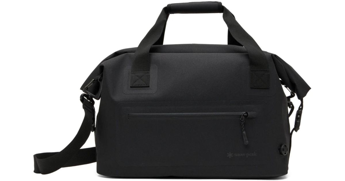 Snow Peak Dry Boston Bag in Black for Men | Lyst Australia