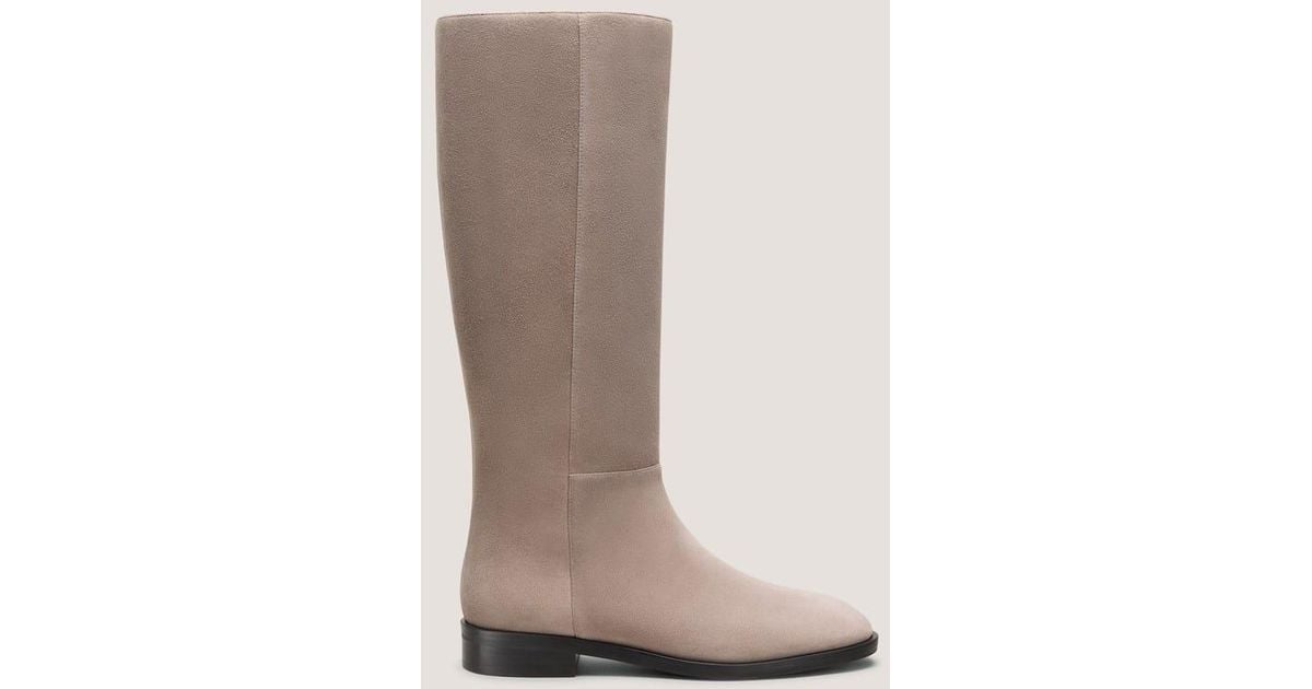 Stuart Weitzman Gracie Tubo Boot in Brown | Lyst