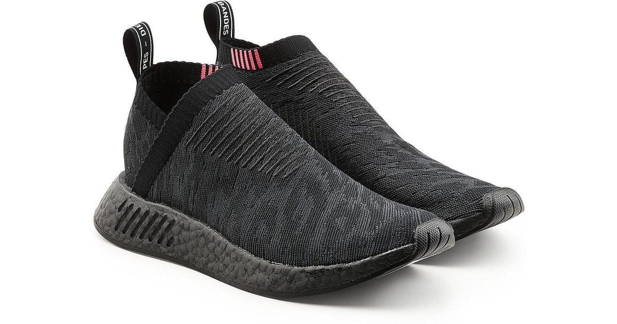 nmd_cs2 primeknit shoes triple black