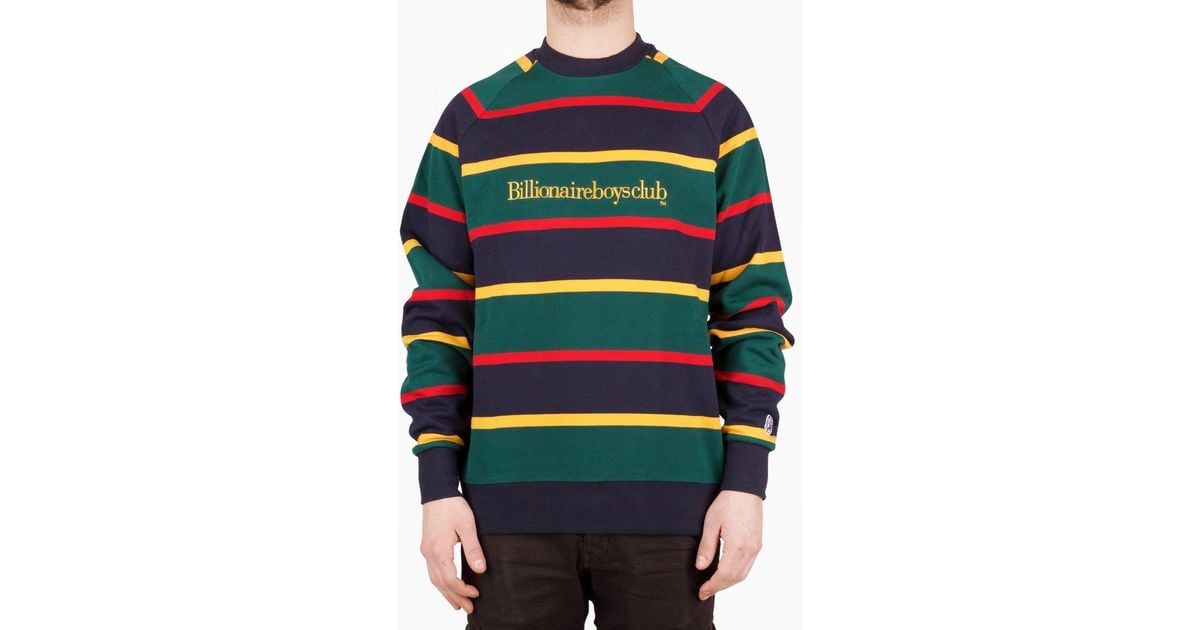 $125 Billionaire Boys Club Men Astro Crew Sweater black