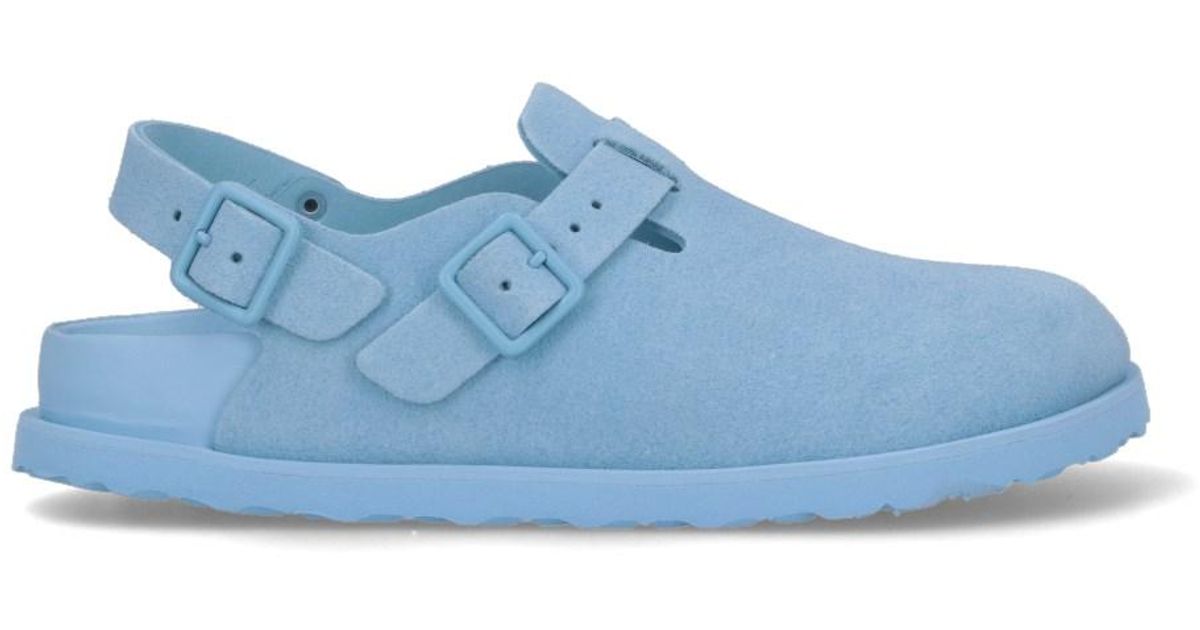 metallic blue birkenstock