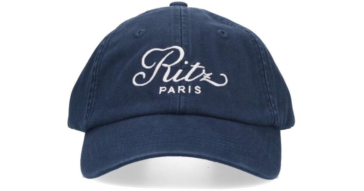Frame Ritz Ball Cap FRAME Ritz Baseball Cap in Blue | Lyst