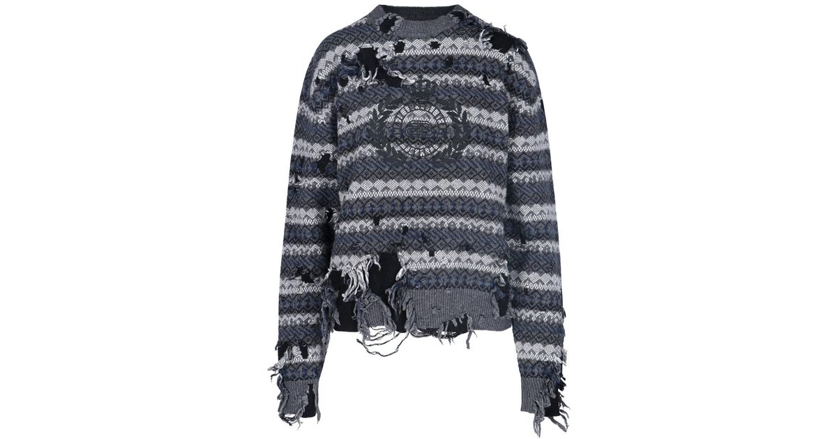 balenciaga destroyed sneakers