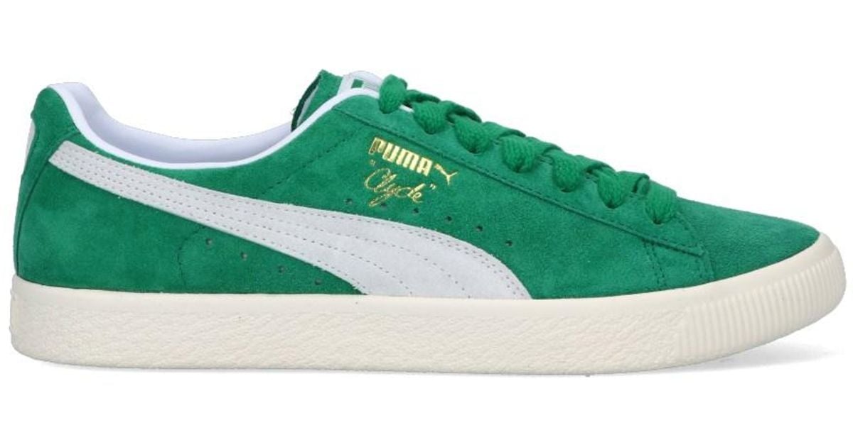 PUMA 'clyde Og' Sneakers in Green | Lyst