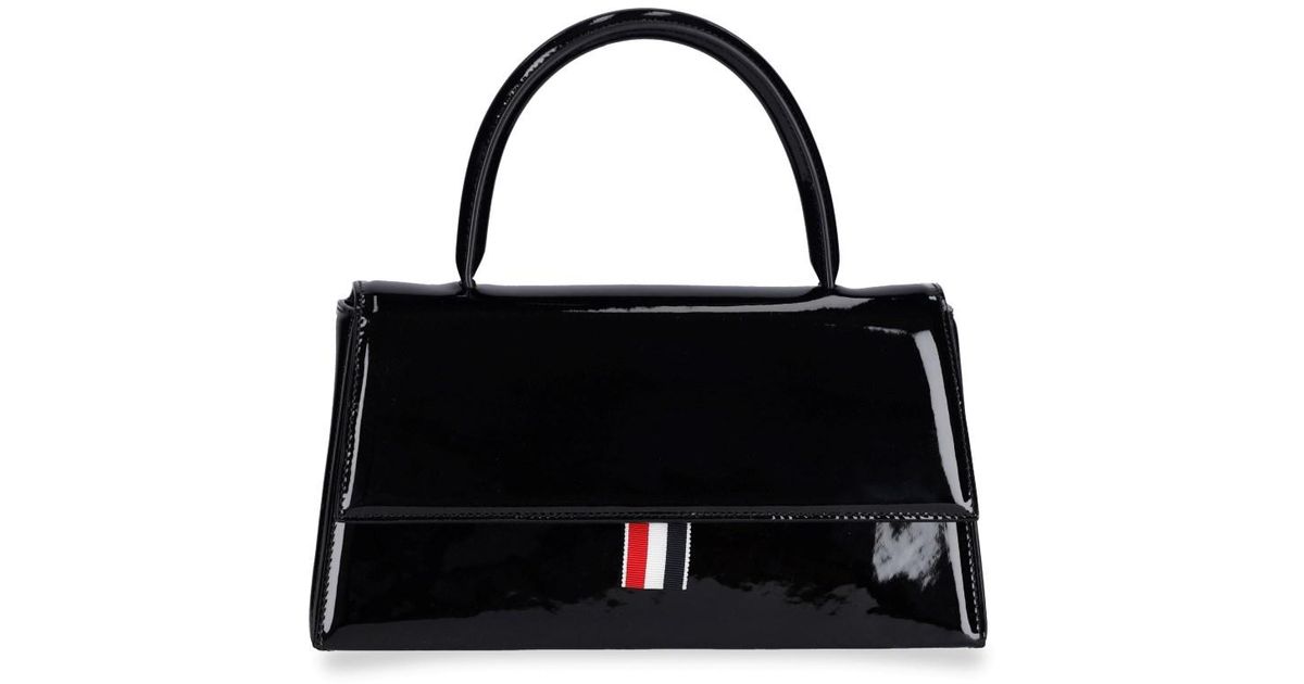Thom Browne Logo Handbag in Black | Lyst