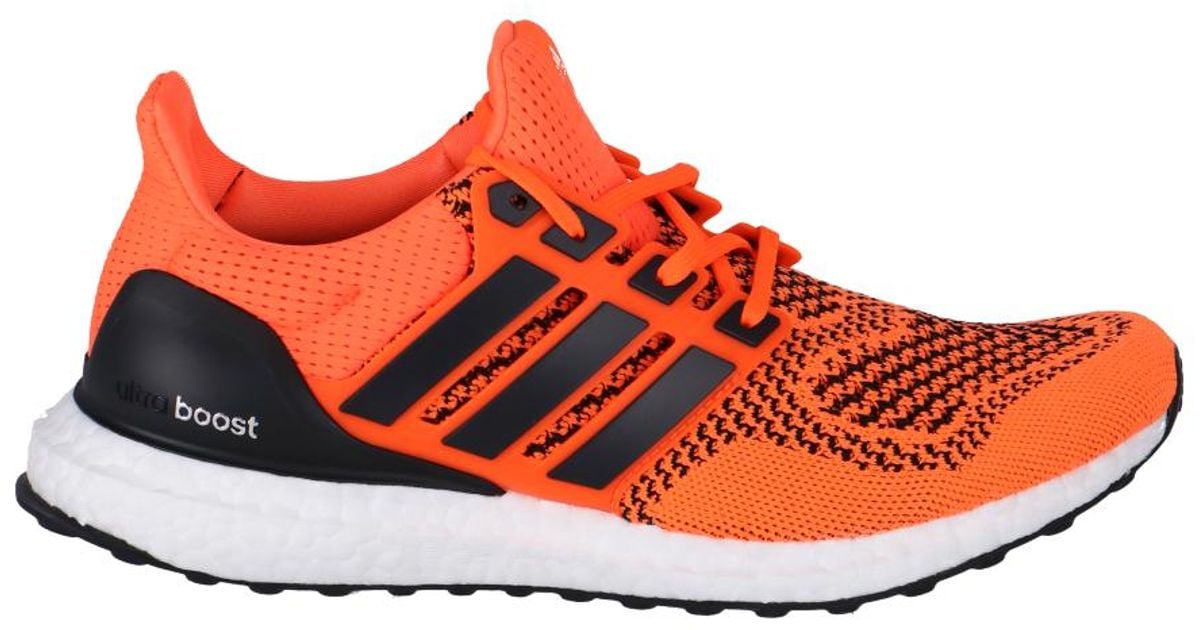 adidas Originals 'ultra Boost' Sneakers in Orange for Men | Lyst