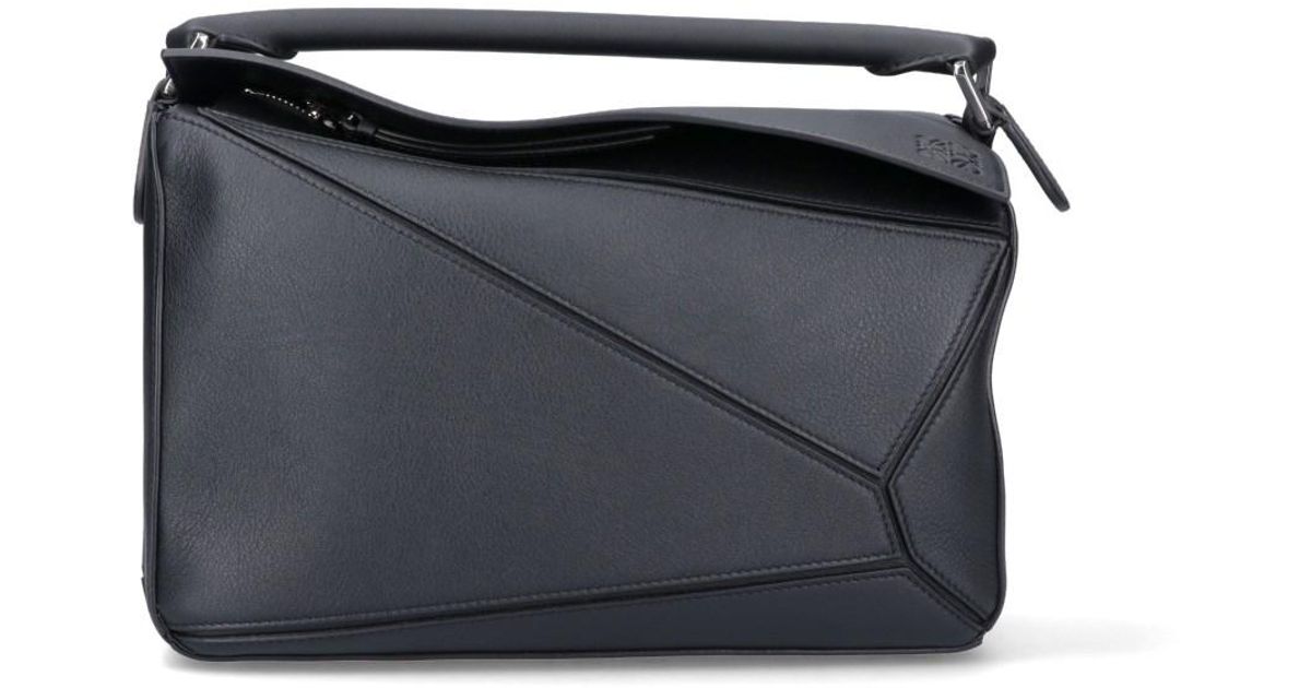 Loewe 'classic Puzzle' Bag in Black Lyst