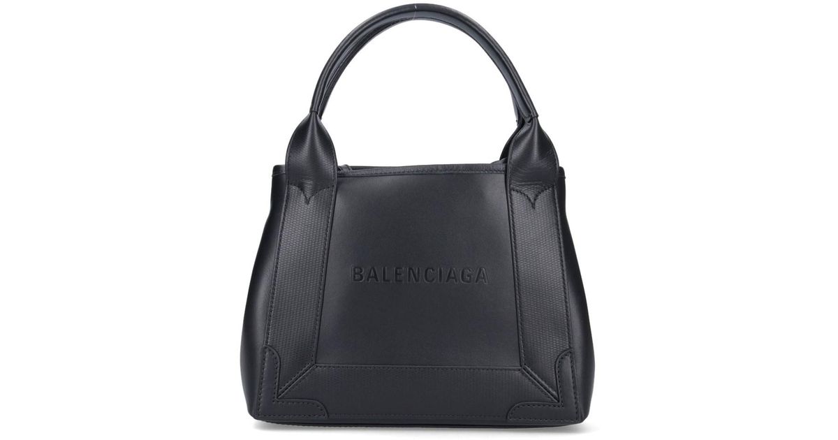 balenciaga logo handbag
