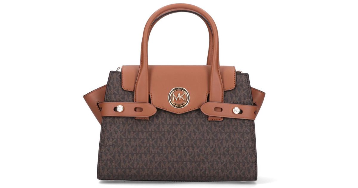 Michael Kors Canvas Small 'carmen' Handbag Lyst