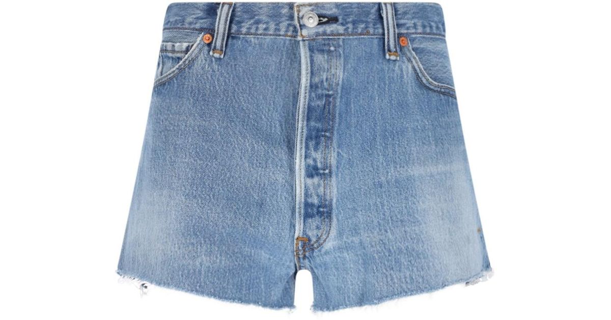 Redone sales jean shorts