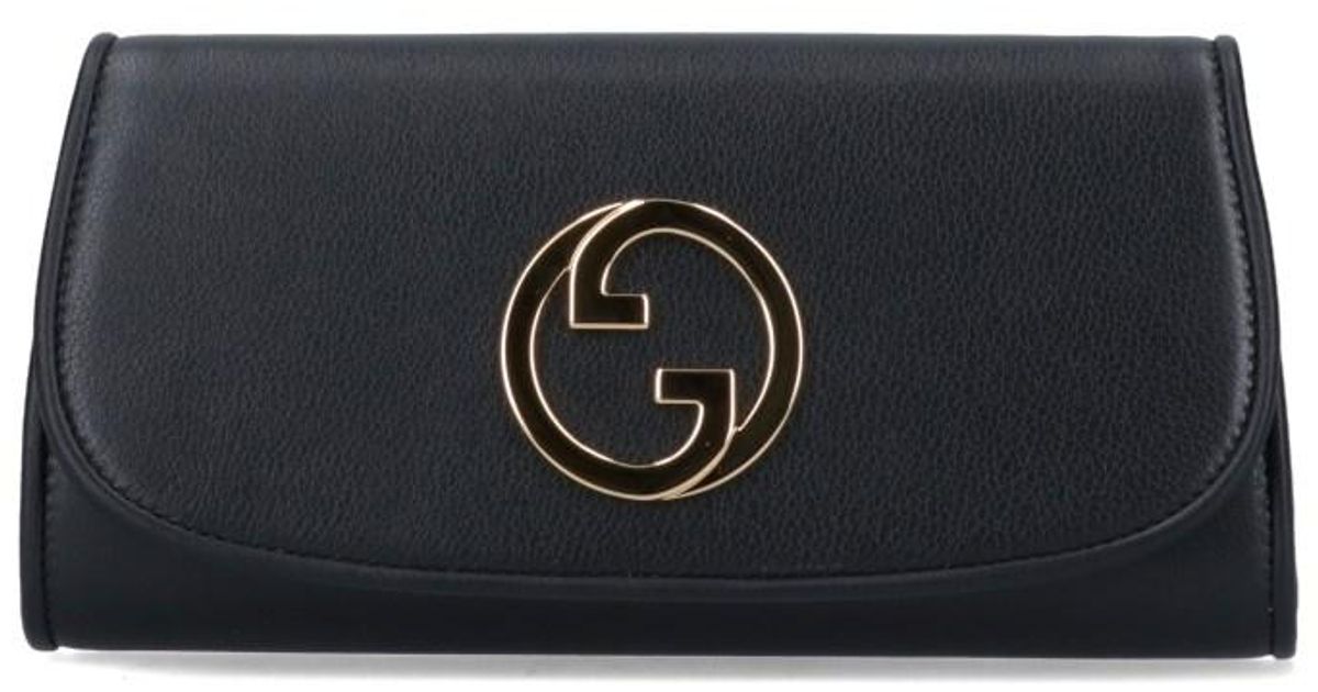 Gucci 'blondie' Crossbody Bag in Black Lyst