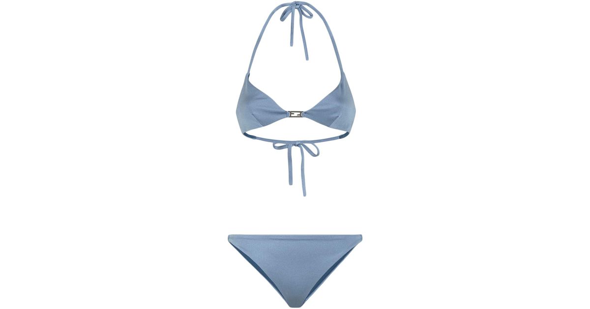 Fendi Bikinis Swimwear in Blue Lyst