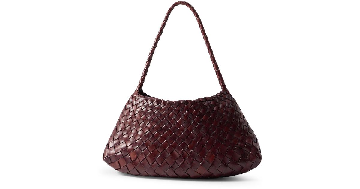 Dragon Diffusion Rosanna Mini Bag In Woven Leather in Purple | Lyst UK