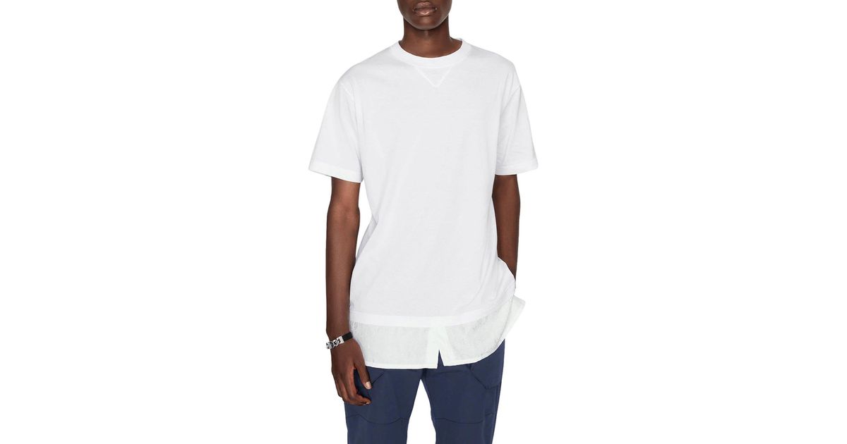 Dior Oversized Dior Oblique Tshirt in White for Men Lyst