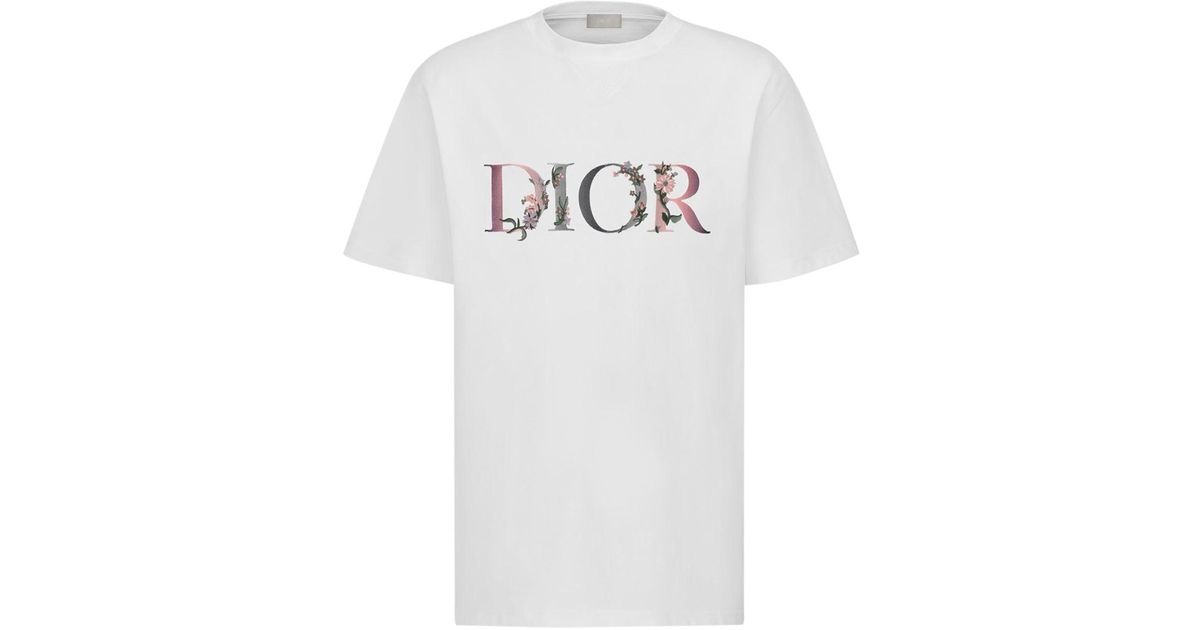 dior--T-shirt-Dior-Flowers-